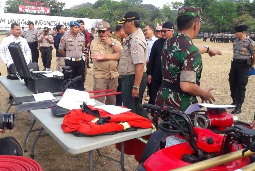 Antisipasi Karhutla, Pemkot  Gelar Apel Kesiapsiagaan Personil